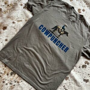 Cowpuncher Graphic T-Shirt - Gray